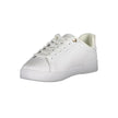 Tommy Hilfiger Chic White Lace-Up Sneakers with Contrast Detail Tommy Hilfiger