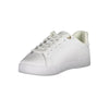 Tommy Hilfiger Chic White Lace-Up Sneakers with Contrast Detail Tommy Hilfiger