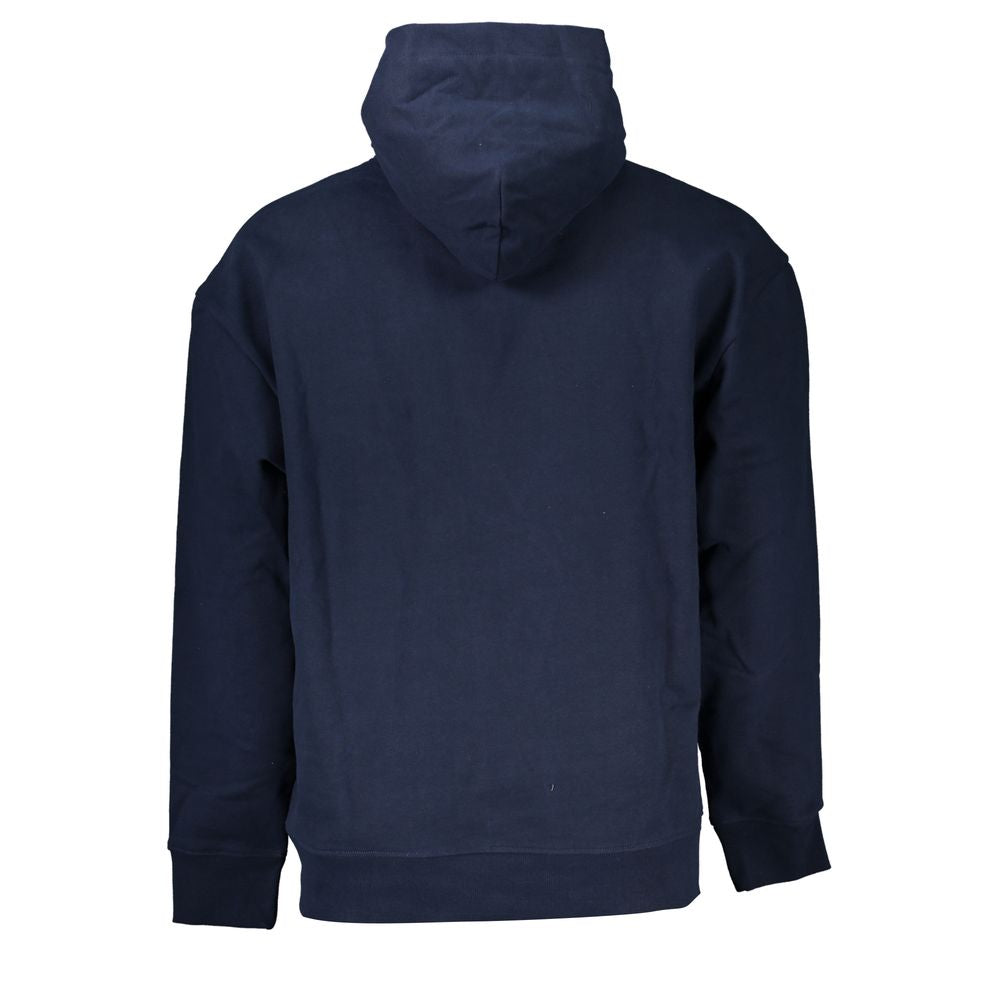 Tommy Hilfiger Blue Cotton Men Sweatshirt Tommy Hilfiger