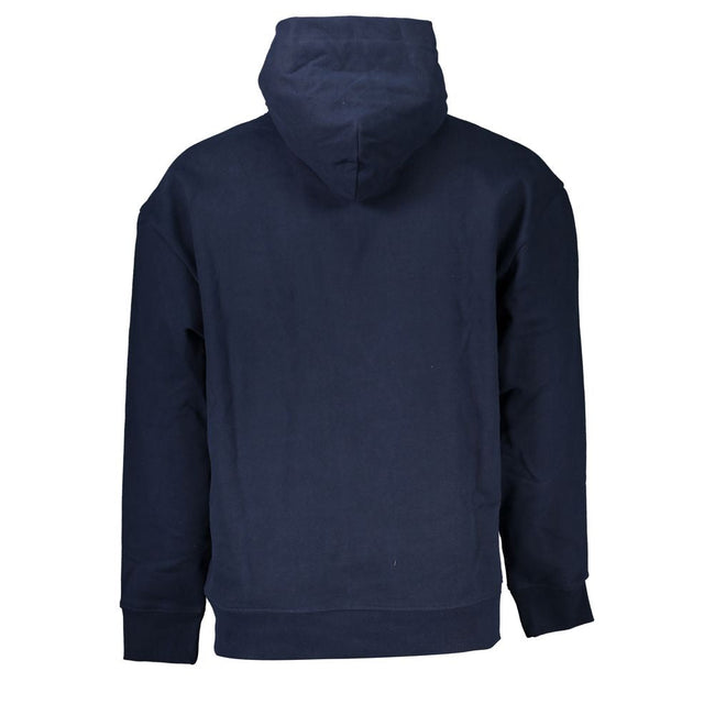 Tommy Hilfiger Blue Cotton Men Sweatshirt Tommy Hilfiger