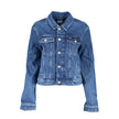 Tommy Hilfiger Blue Cotton Women Jacket Tommy Hilfiger