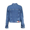Tommy Hilfiger Blue Cotton Women Jacket Tommy Hilfiger
