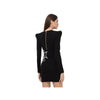 Balmain Black Viscose Dress Balmain