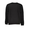 Tommy Hilfiger Sleek Black Cotton Crew Neck Sweatshirt Tommy Hilfiger