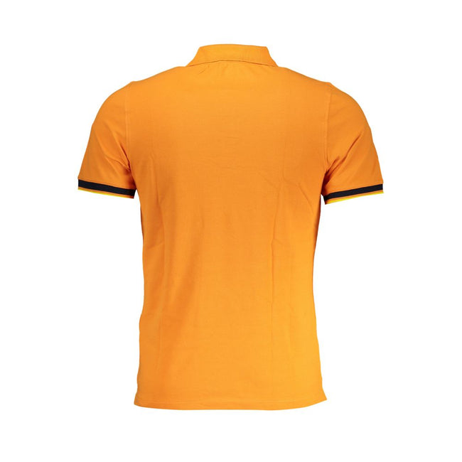 K-WAY Vibrant Orange Contrast Detail Polo K-WAY
