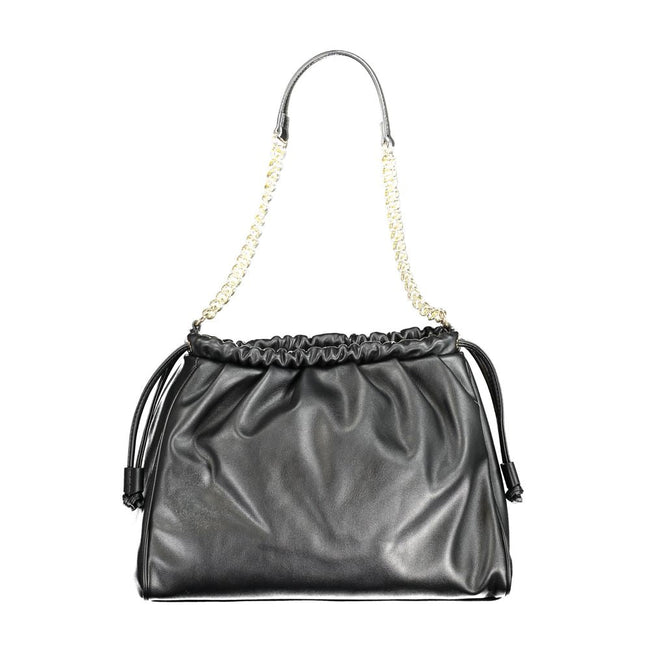 Mario Valentino Black Polyethylene Handbag Mario Valentino