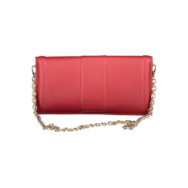 Mario Valentino Red Polyethylene Women Handbag Mario Valentino
