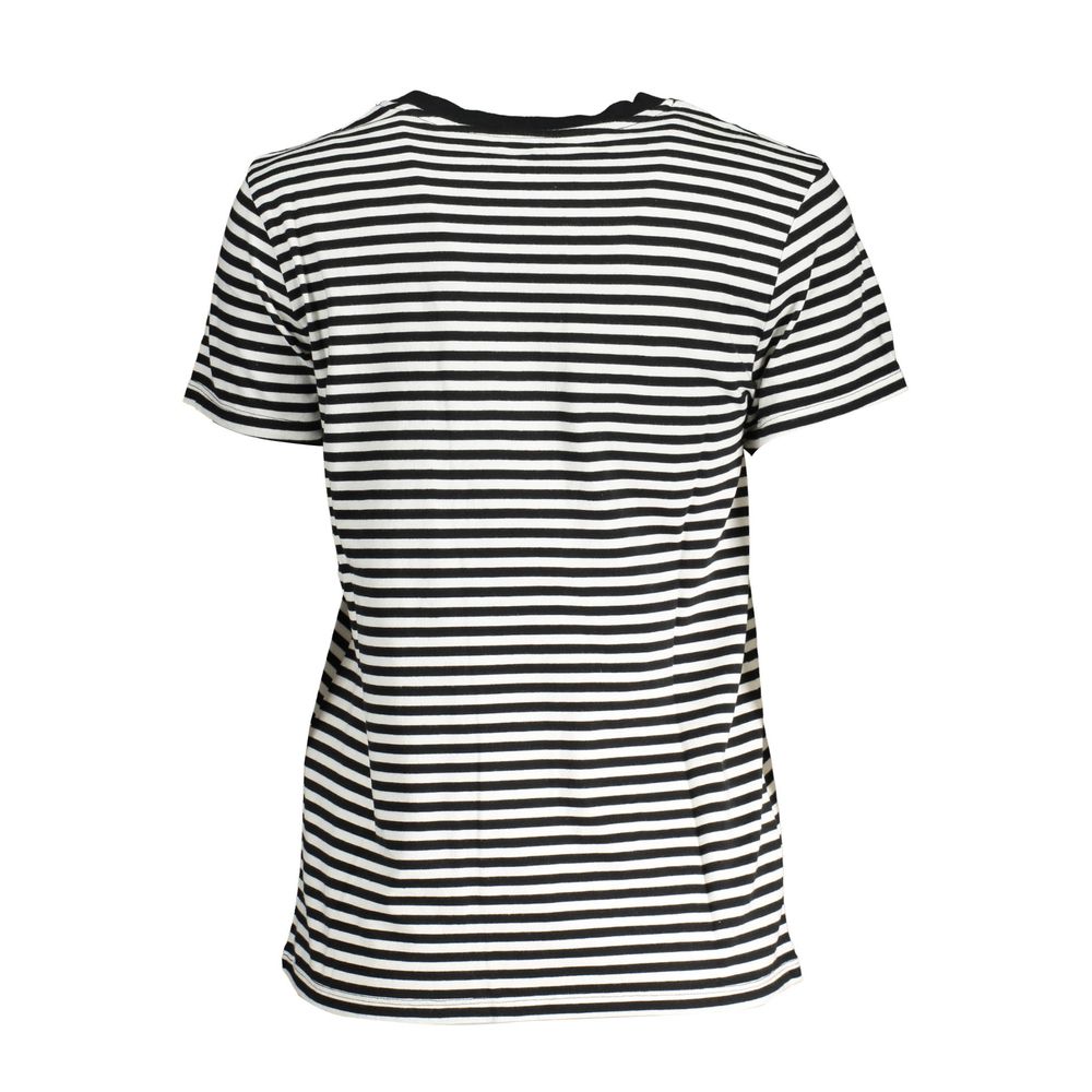 Levi's Black Cotton Women T-Shirt Levi's