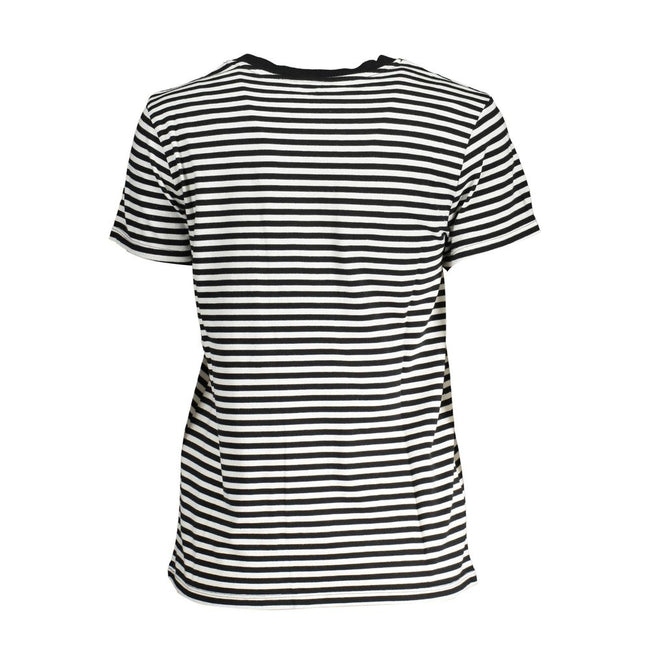 Levi's Black Cotton Women T-Shirt Levi's