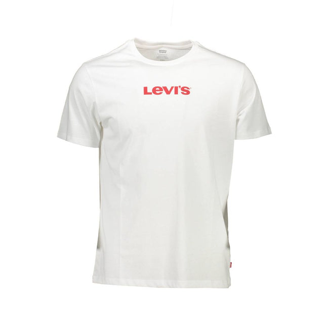 Levi's White Cotton Men T-Shirt Levi's