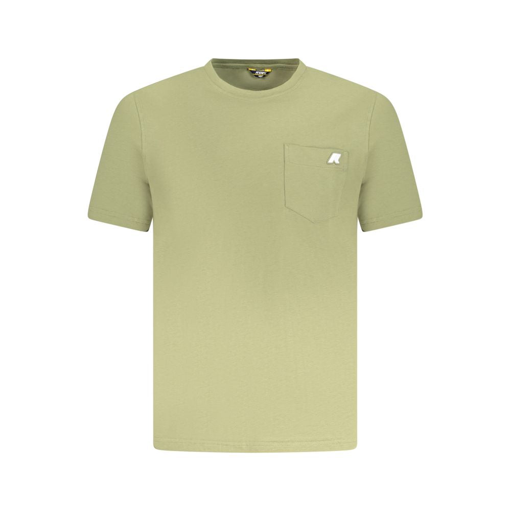 K-WAY Green Cotton T-Shirt K-WAY