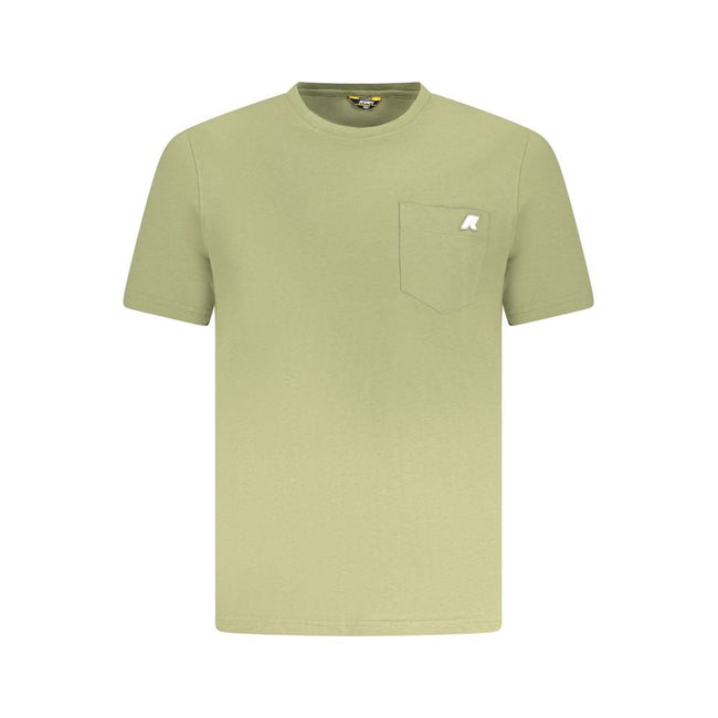 K-WAY Green Cotton T-Shirt K-WAY