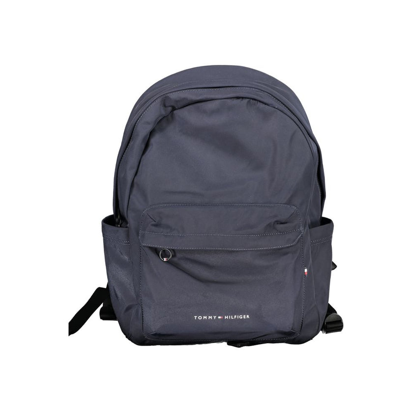 Tommy Hilfiger Blu Polyester Men's Backpack Tommy Hilfiger