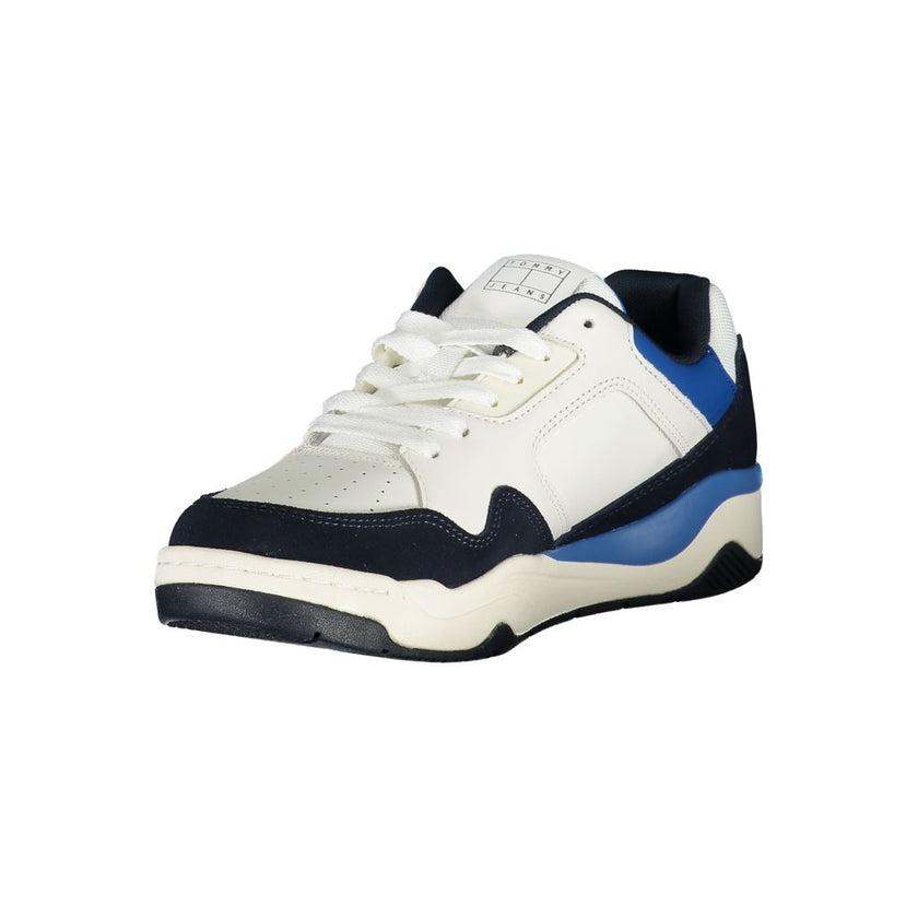 Tommy Hilfiger Blue Polyurethane Men Sneaker Tommy Hilfiger