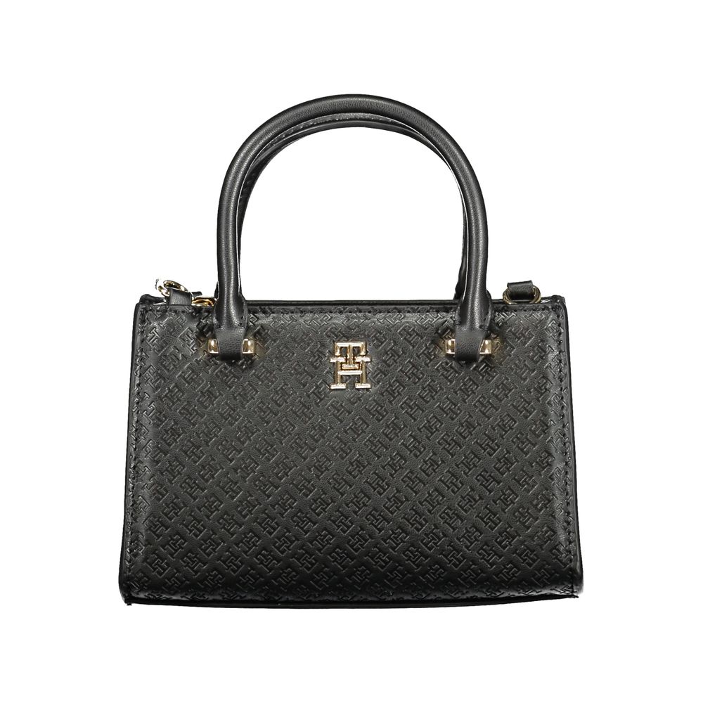 Tommy Hilfiger Black Polyethylene Women Handbag Tommy Hilfiger
