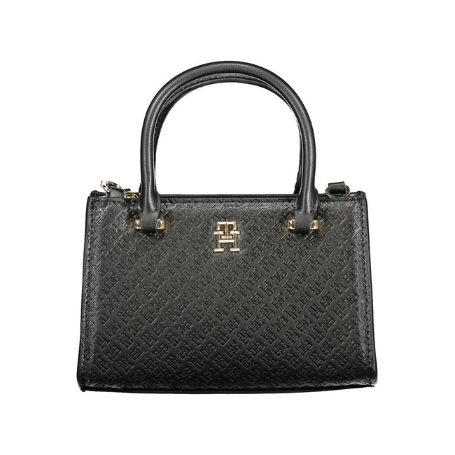 Tommy Hilfiger Black Polyethylene Women Handbag Tommy Hilfiger