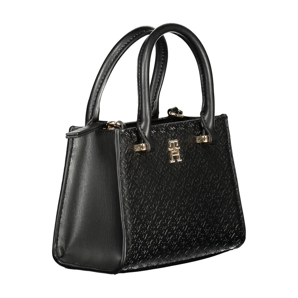 Tommy Hilfiger Black Polyethylene Women Handbag Tommy Hilfiger
