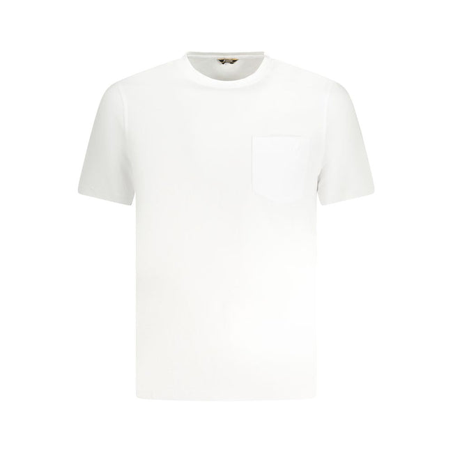 K-WAY White Cotton T-Shirt K-WAY