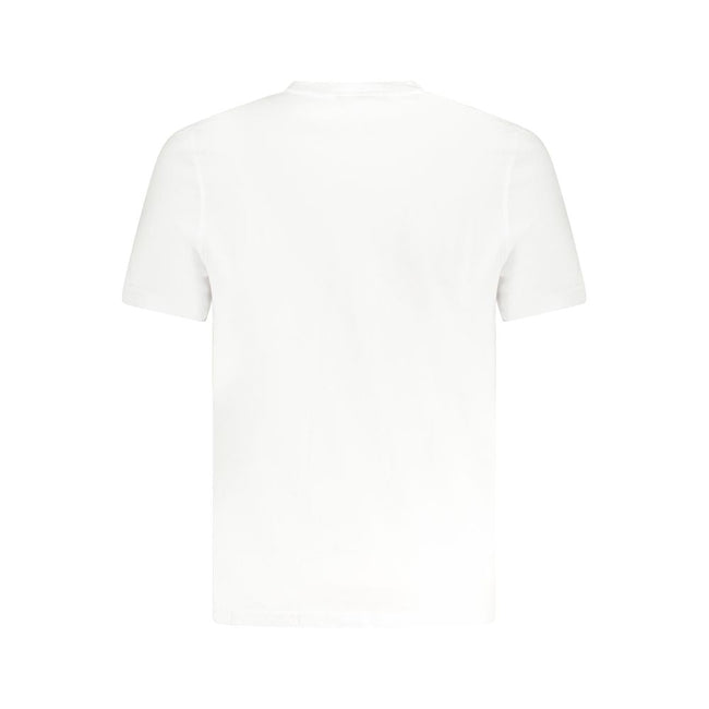 K-WAY White Cotton T-Shirt K-WAY