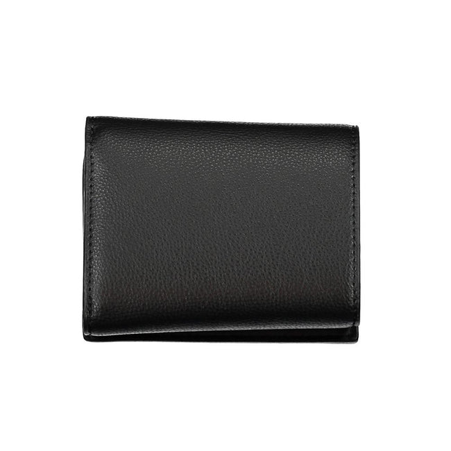 Tommy Hilfiger Black Polyethylene Women Wallet Tommy Hilfiger