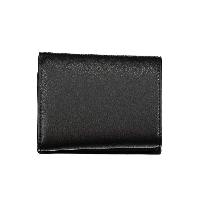 Tommy Hilfiger Black Polyethylene Women Wallet Tommy Hilfiger