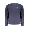 North Sails Blue Cotton Men Sweater North Sails