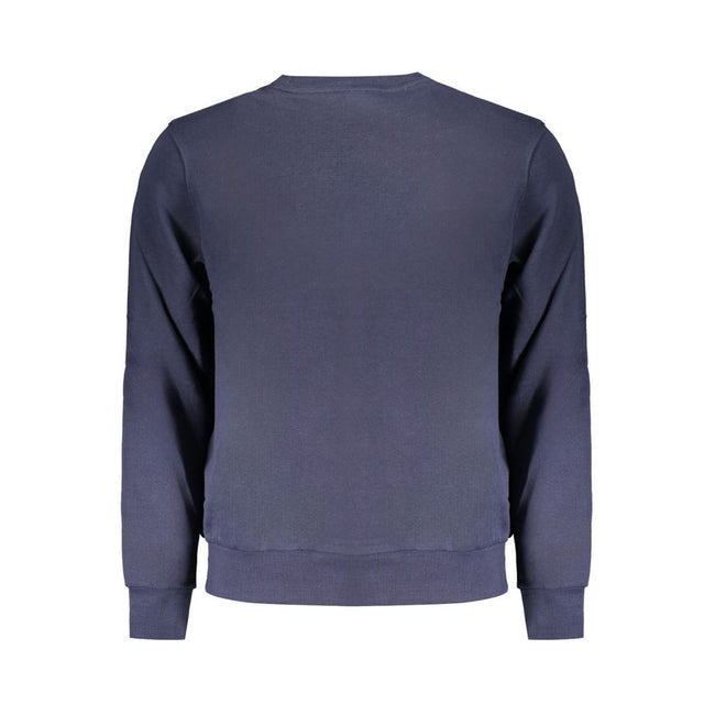 North Sails Blue Cotton Men Sweater North Sails