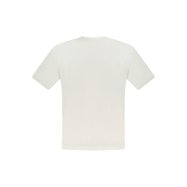 North Sails White Cotton Men T-Shirt North Sails