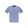 North Sails Blue Cotton Men T-Shirt North Sails