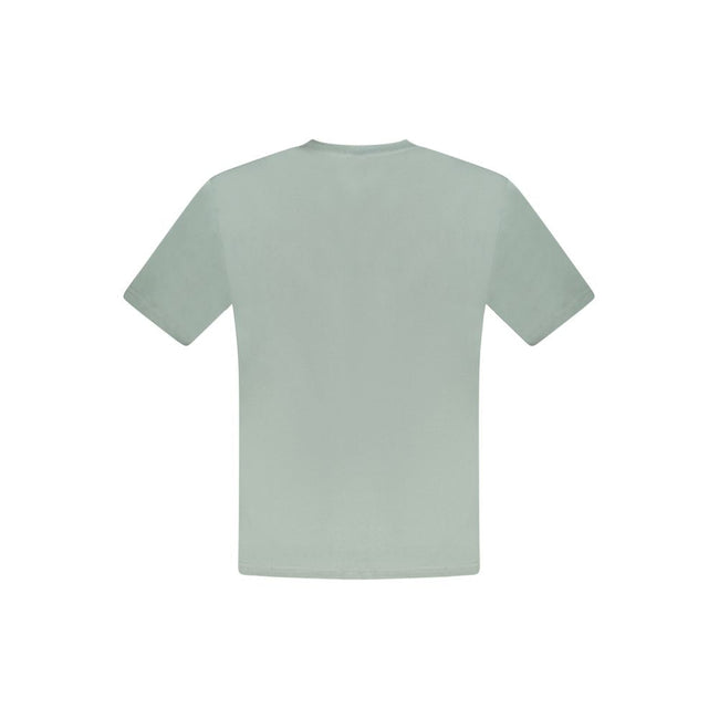 North Sails Green Cotton Men T-Shirt North Sails