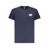 Tommy Hilfiger Blue Cotton Men T-Shirt Tommy Hilfiger