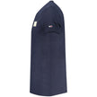 Tommy Hilfiger Blue Cotton Men T-Shirt Tommy Hilfiger