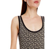 Balmain Black Wool Women Bodysuit Balmain