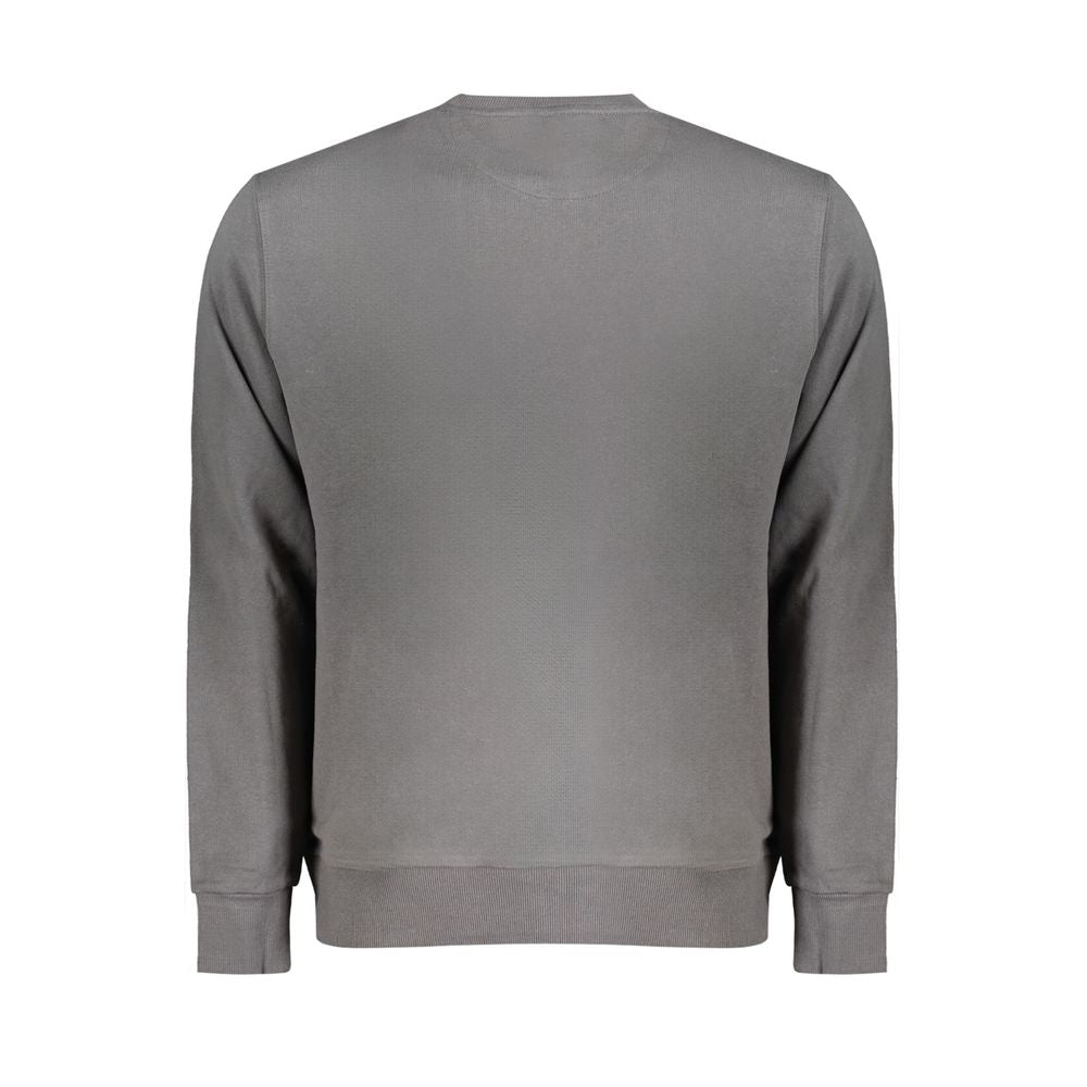North Sails Gray Cotton Men Sweater North Sails