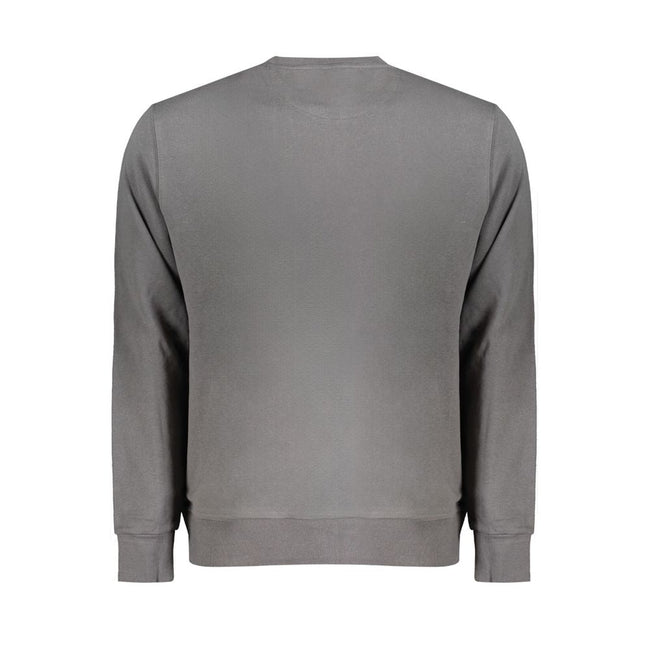 North Sails Gray Cotton Men Sweater North Sails