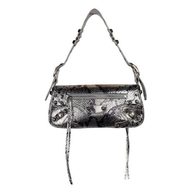 Balenciaga Gray Calfskin Handbag Balenciaga