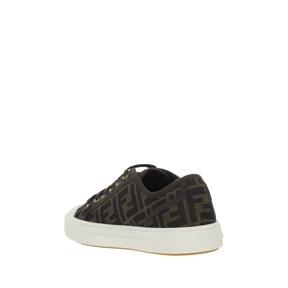 Fendi Monochrome Sneakers Fendi