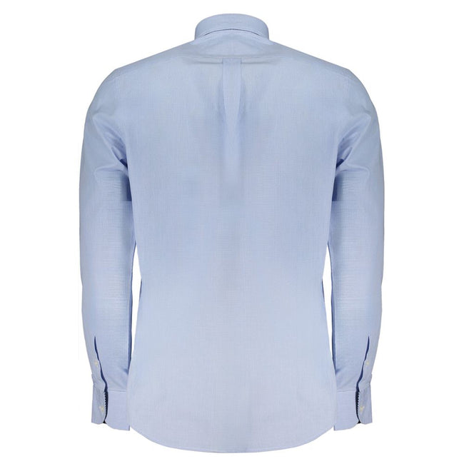Harmont & Blaine Light Blue Cotton Men Shirt Harmont & Blaine