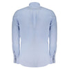 Harmont & Blaine Light Blue Cotton Men Shirt Harmont & Blaine