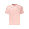 K-WAY Pink Cotton Men T-Shirt K-WAY