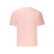 K-WAY Pink Cotton Men T-Shirt K-WAY