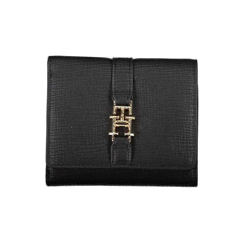 Tommy Hilfiger Black Polyethylene Women Wallet Tommy Hilfiger