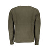 North Sails Green Cotton Men Sweater North Sails