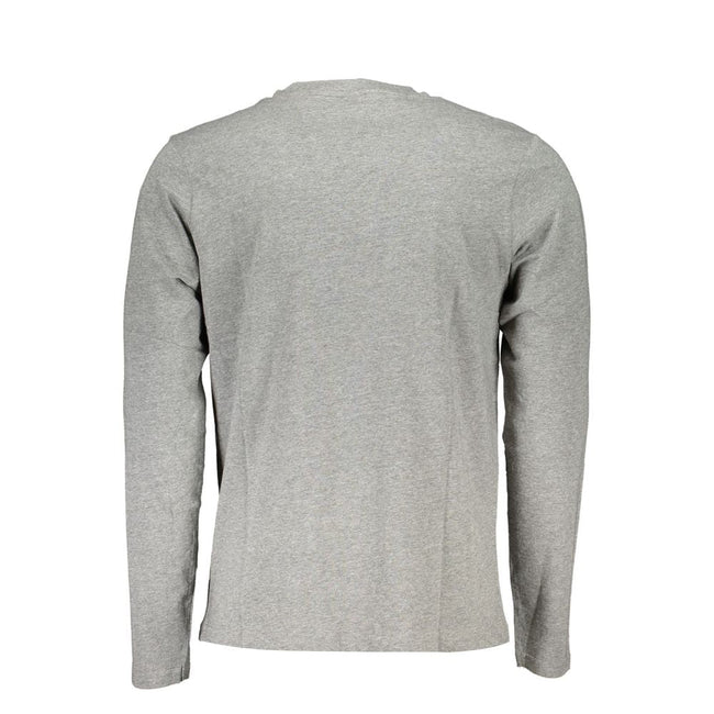 North Sails Brown Cotton Men T-Shirt North Sails