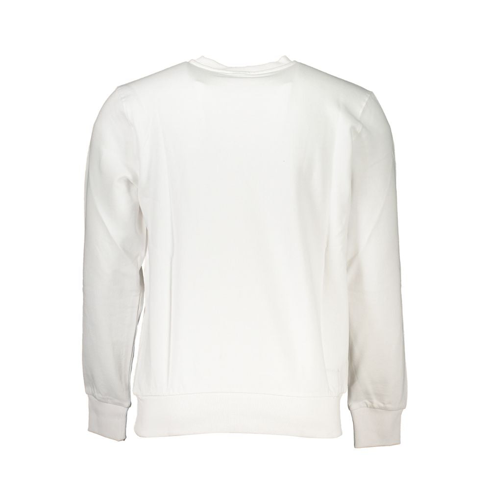 North Sails White Cotton Men Sweater North Sails