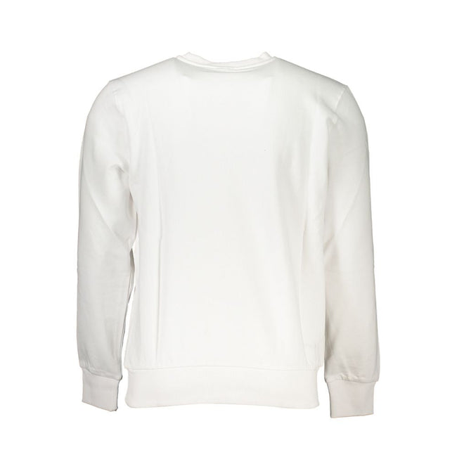 North Sails White Cotton Men Sweater North Sails