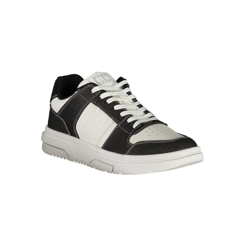 Tommy Hilfiger Black Polyurethane Men Sneaker Tommy Hilfiger