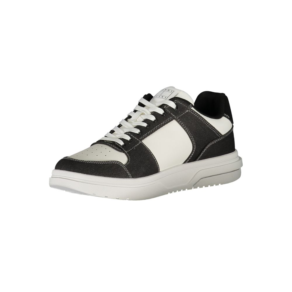Tommy Hilfiger Black Polyester Sneaker Tommy Hilfiger