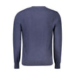 North Sails Blue Cotton Men Sweater North Sails