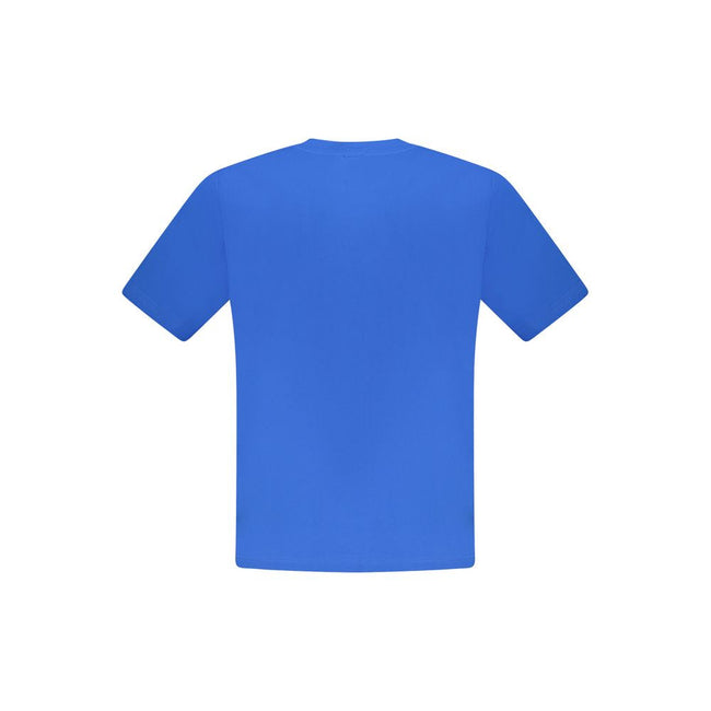 North Sails Blue Cotton Men T-Shirt North Sails